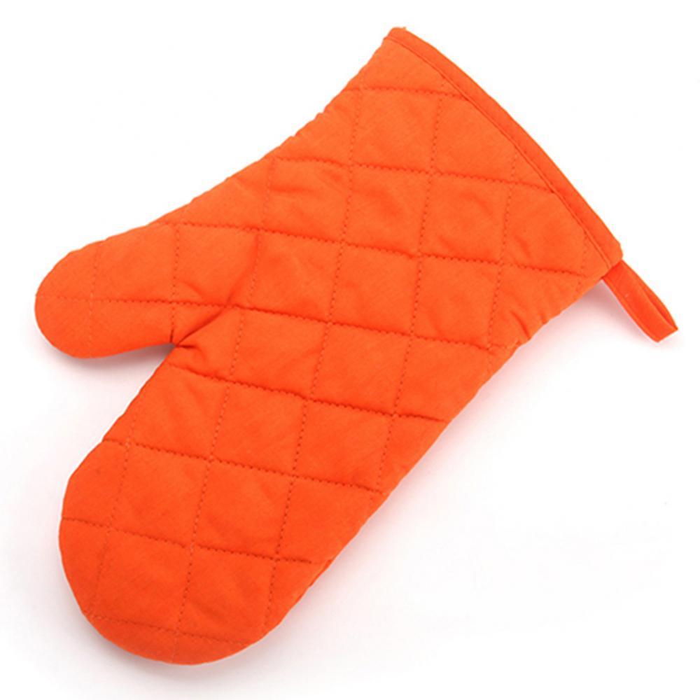 Color: Colorful - Cotton Oven Mitt High Quality Heat Proof Resistant Protector Kitchen Cooking Pot Holder Glove Kitchen Bakeware