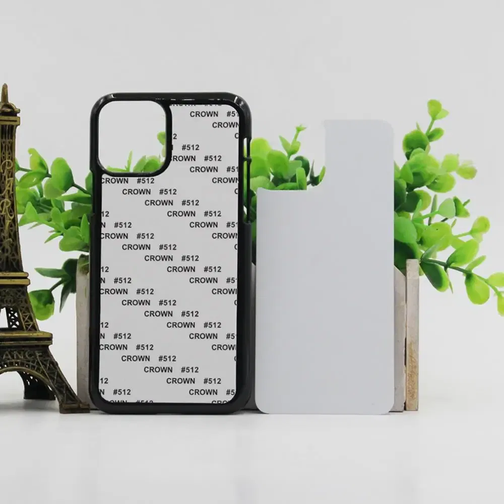Color: Beige, Material: tpu - 5pcs plastic Sublimation Blank Cover Case For iPhone 16 15 14 13 12 11 12 Pro Max With Aluminium Plate
