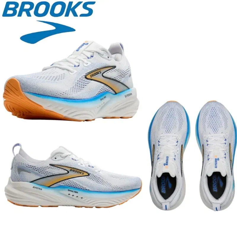 Color: Pink, Shoe Size: 43 - Brooks 2025New Men?™s Glycerin 22 Neutral Running Shoe