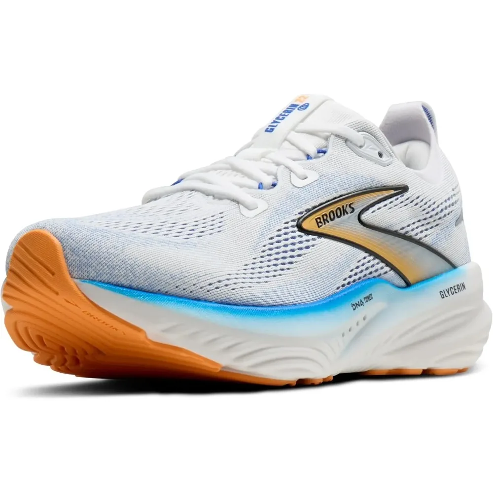 Color: Pink, Shoe Size: 43 - Brooks 2025New Men?™s Glycerin 22 Neutral Running Shoe