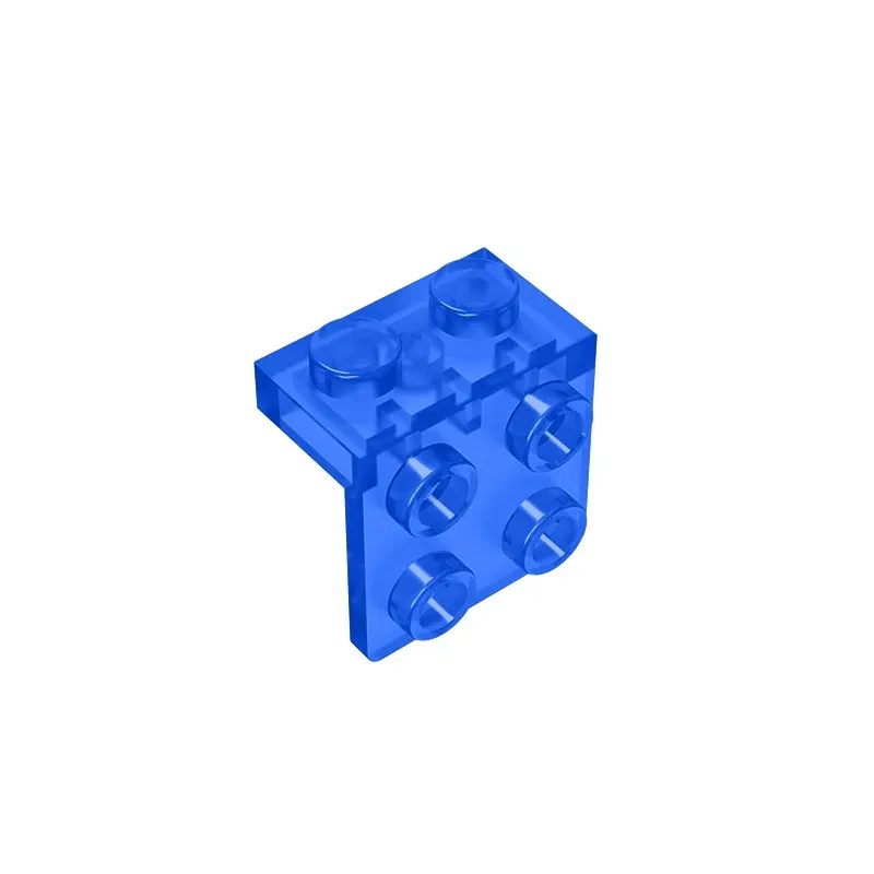 Color: Yellow - Gobricks GDS-641 ANGLE PLATE 1X2 / 2X2 compatible with lego 44728 21712 92411 children's toys Assembles Building Blocks