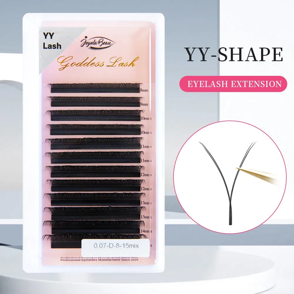 Color: Sliver, Curl: C, Thickness: 0.07mm, Length: 10mm, Ships From: CHINA - Goddess 3D/4D/5D/6D/7D/8D W Shape lashes 4D Premade Fan Lash Extensions 0.07 C/D Curl Natural Soft High Quality Idividual Lashes