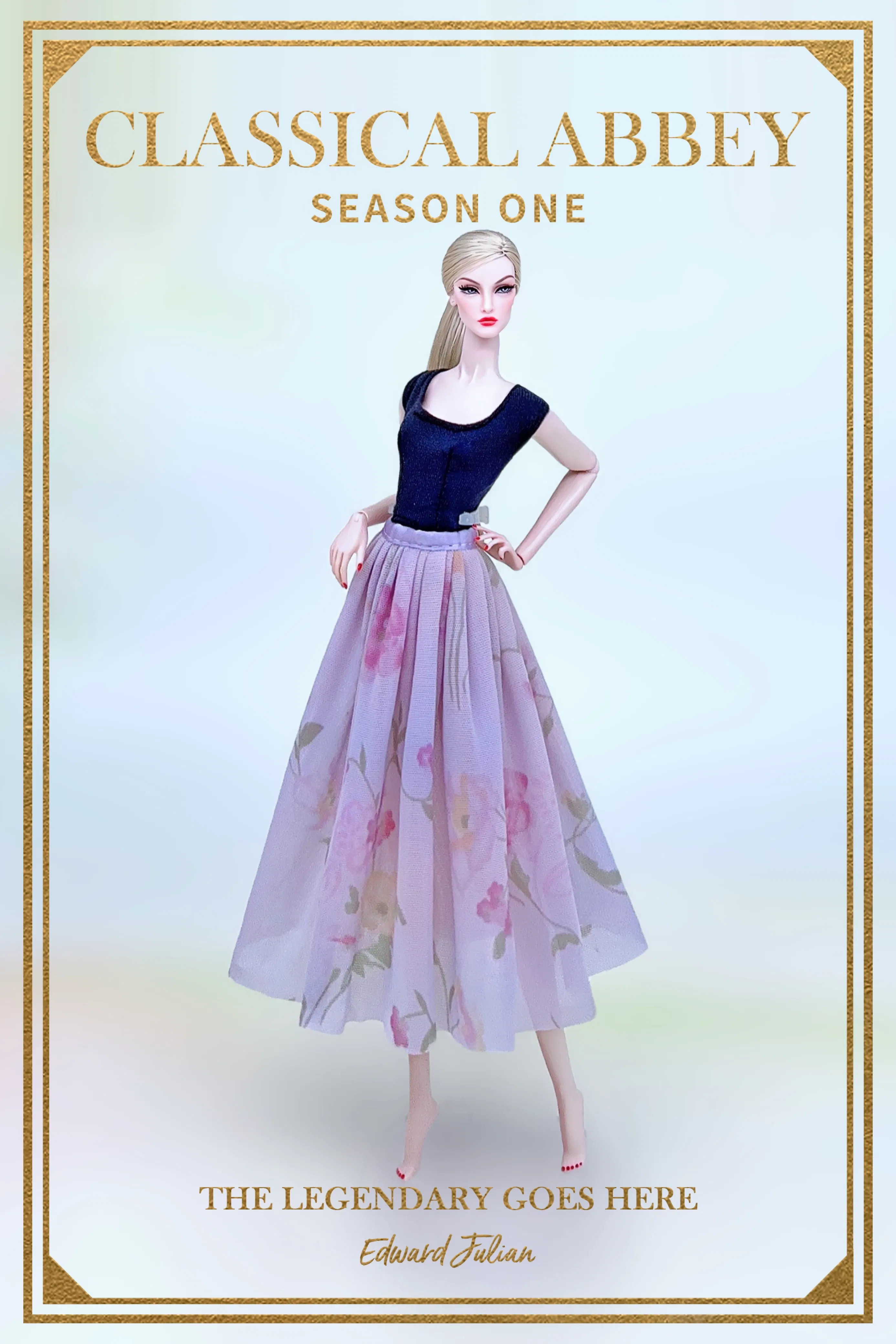 Color: Navy Blue - clothes for barbie extra