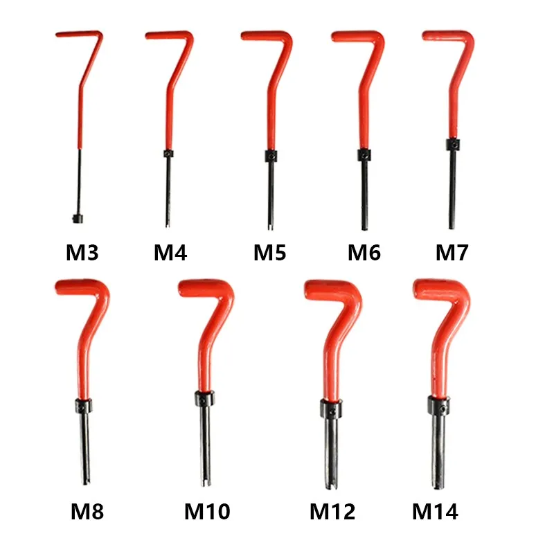 Thread Diameter: M2.5, Ships From: CN - HAMPTON M2-M16 Screw Thread Inserts For Restoring Damaged Threads Repair Tools