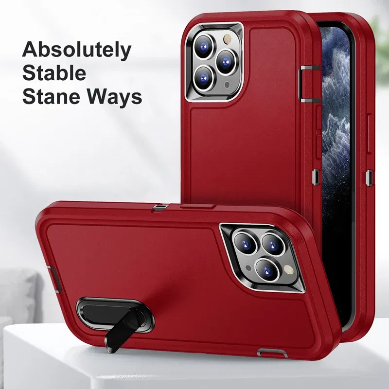 Color: Lavender, Material: CANVAS - PKCASE Shockproof Case For iPhone 13 Mini 12 11 Pro Max 6 7 8 Plus Bracket Protective Cover For iPhone X XS XR SE 2020 2022