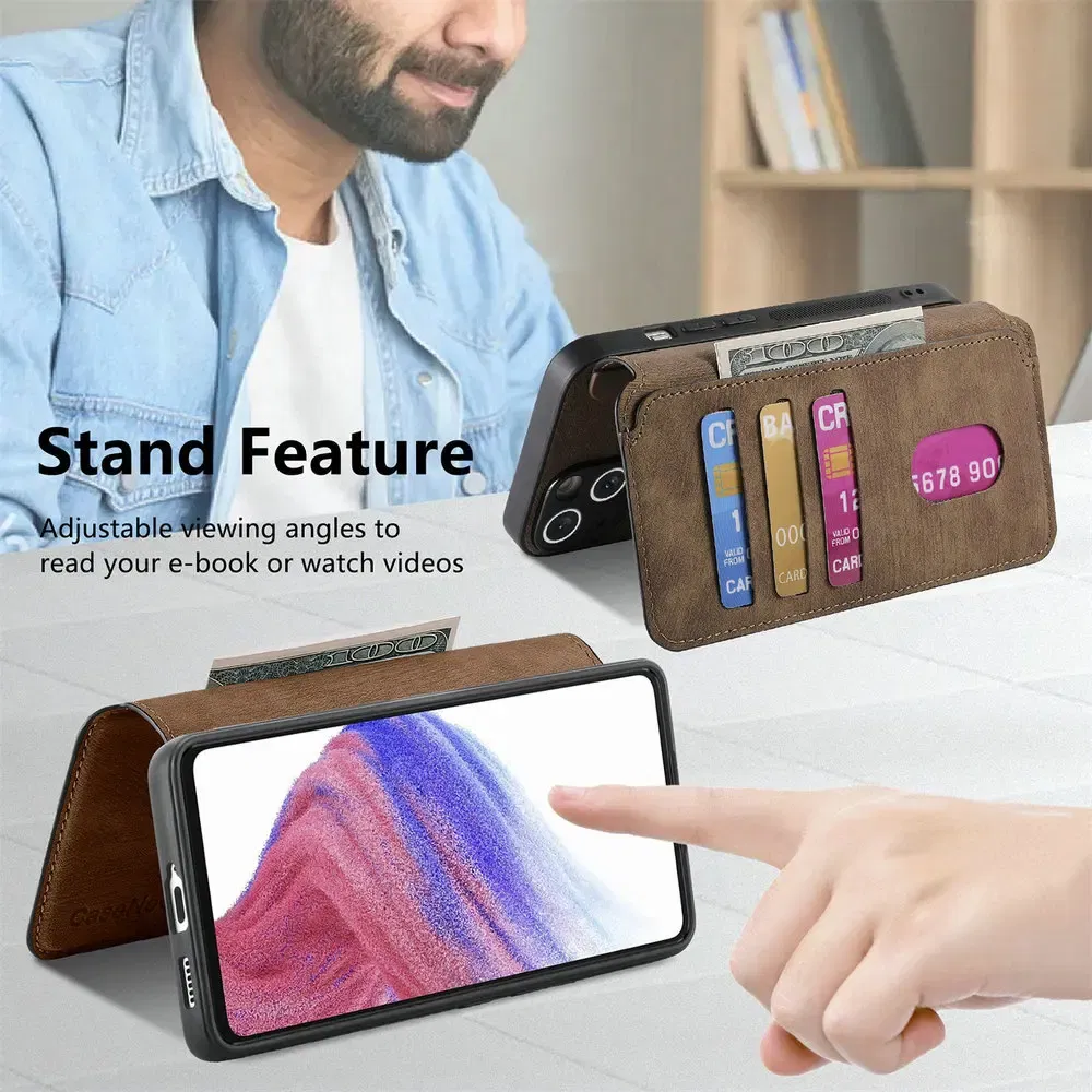 Color: black, Material: Plastic - Detachable 2IN1 Leather Card Funda for Xiaomi Poco F7 X7 M7 Pro 5G Luxury Case Magnetic Wallet Etui Poco X7 Pro F 7 Ultra Cover