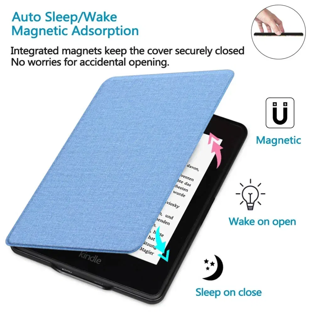 Color: MULTI, Size: nine - Handle Case for Kindle Paperwhite 2022 2021 Pouch 1 2 3 4 5 6 7 8 9 10th 11th Generation 6/6.8 Inch 2019 2018 Protective Cover